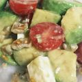 さゆり4's cooksnap of when they made トマトとチーズのハニーサラダ　くるみ添え.