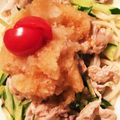 ☆ゆみよ☆'s cooksnap of when they made 冷しゃぶのゆずぶっかけうどん.