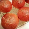 nicchan66's cooksnap of when they made 全粒粉入りふわふわバンズ.