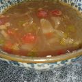 こぶたちゃんGOGO's cooksnap of when they made エビ出汁の トマトとセロリの春雨スープ.