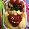 愛とココ's cooksnap of when they made 簡単レンジでフワフワ薄焼きたまご.