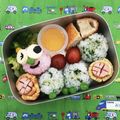 クックUXZTQO☆'s cooksnap of when they made キャラ弁＊運動会☆はらぺこあおむし＊.