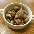 月見なっとう's cooksnap of when they made 簡単１品♡マッシュルームのダシダ煮.