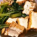 tachi877's cooksnap of when they made 上品な味、染みうま厚揚げと小松菜の煮物.
