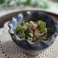まろんかふぇ's cooksnap of when they made 茎わかめとしらすと茗荷.