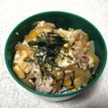 あかちゃんマン１２１'s cooksnap of when they made 炒めるからコク旨！スピード料理｢親子丼｣.