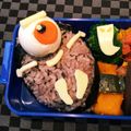 まっきー♪３７'s cooksnap of when they made キャラ弁❈ゆで卵で目玉のおやじ.