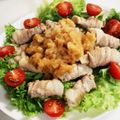ばんぷ☆'s cooksnap of when they made レンジで簡単♪おろしぽん酢エリンギ肉巻き.
