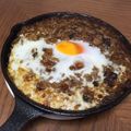 tomichama's cooksnap of when they made リメイク☆スキレットで焼きカレードリア.