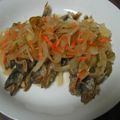 クック鳩゜'s cooksnap of when they made ししゃもと夏野菜のカレー南蛮.