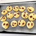 なごなごにゃんさん's cooksnap of when they made HMでチョコザッククッキー♪.