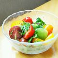 しじみごはん's cooksnap of when they made プチ・トマト達のヴィネガー和え.