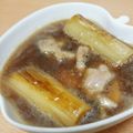 おめが1985's cooksnap of when they made ★鶏と焼きねぎの香りつけうどん.