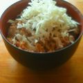 青音ちゃんママ's cooksnap of when they made あっという間に～そぼろの2色丼.