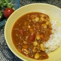 ☆佐夜☆'s cooksnap of when they made 水煮大豆とトマトのカレー.