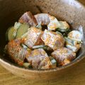 iketa's cooksnap of when they made 簡単5分！あられ丼(まぐろ丼).