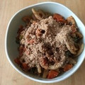 書セラピスト流香's cooksnap of when they made ∞蓮根と豚こま肉のＷゴマきんぴら∞.