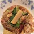 mahm's cooksnap of when they made チンゲン菜ときのこと豚肉の中華炒め.