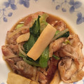 mahm's cooksnap of when they made チンゲン菜ときのこと豚肉の中華炒め.