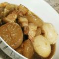 さんちゅ♪'s cooksnap of when they made 圧力鍋なし！豚バラと大根の煮物.