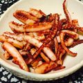 なむい's cooksnap of when they made いかげそしょうが焼♡.