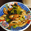 MAYOnna1se's cooksnap of when they made サニーレタスのガリマヨ炒め.