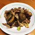irunon's cooksnap of when they made 茄子と舞茸の豆板醬炒め.