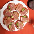 小林あおい's cooksnap of when they made トマト、アボカド、生ハムのお洒落おつまみ.