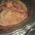こぶたちゃんGOGO's cooksnap of when they made 超簡単おつまみ♪オニオン+イカの塩辛.