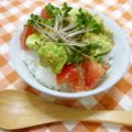 さったんママ's cooksnap of when they made えごま油で♪アボカドとトマトの混ぜご飯♡.