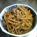 neko友's cooksnap of when they made ★我が家のヘルシーきんぴらごぼう★.