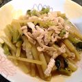 チョ子2's cooksnap of when they made 蕗と油揚げ　～シンプルに～.