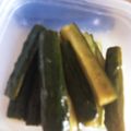 チャギントントン's cooksnap of when they made 胡瓜の醤油漬け.
