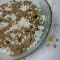 StardustCrusaders's cooksnap of when they made 簡単　美味しい　居酒屋の豆腐サラダ.