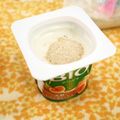 mmameco's cooksnap of when they made アレルギーに効く！？れんこんヨーグルト☆.