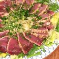 紫乃の家's cooksnap of when they made 新玉ねぎでカツオのたたき.