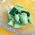 こはる・▽・'s cooksnap of when they made レモン塩きゅうり.