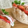 おはなすき's cooksnap of when they made 生ハムとクリームチーズのサンドウィッチ♪.