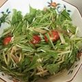 7010コロ's cooksnap of when they made みょうがトマトきゅうりの甘酢サラダ.