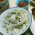のりﾁ's cooksnap of when they made 入れるだけ！簡単豆ご飯♡.