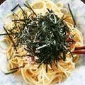 ★ちよっぺ★'s cooksnap of when they made 超簡単‼︎なめ茸とシーチキンのパスタ♪.