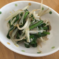 KY328's cooksnap of when they made シャキッと旨いニラもやし炒め.
