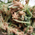 クックHUF31D☆'s cooksnap of when they made 簡単！旨すぎな水菜とツナの和え物.
