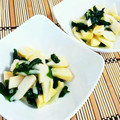SP♪'s cooksnap of when they made ♡たけのことワカメの辛子和え.