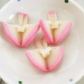 nekobana's cooksnap of when they made お弁当に♪かまぼこ蝶々（飾り切り）.