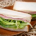 もりはん's cooksnap of when they made ハムとクリームチーズのサンドイッチ＊.