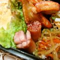 もりはん's cooksnap of when they made お弁当に♪花が咲いたよウインナー♪.
