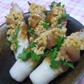 えむえむえむえむ's cooksnap of when they made しそちくわ納豆.