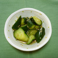 *ひろみ*'s cooksnap of when they made ★きゅうりの浅漬け.