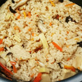 みぃちゃんだょ's cooksnap of when they made 秋香る♪きのこと鶏肉の炊き込みご飯.